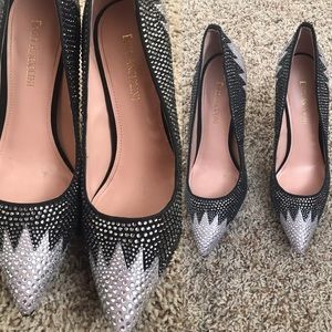 Rhinestone high heals 👠 shoes